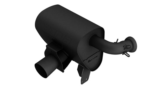 Borla 12677CB Cat-Back Exhaust System S-Type with Black Coated Tips for 2017-2025 Can-Am Maverick X3