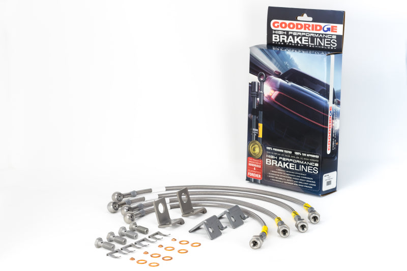 Goodridge 06-13 Chevrolet Corvette Z06/ZR1/Grand Sport SS Brake Line Kit 12291
