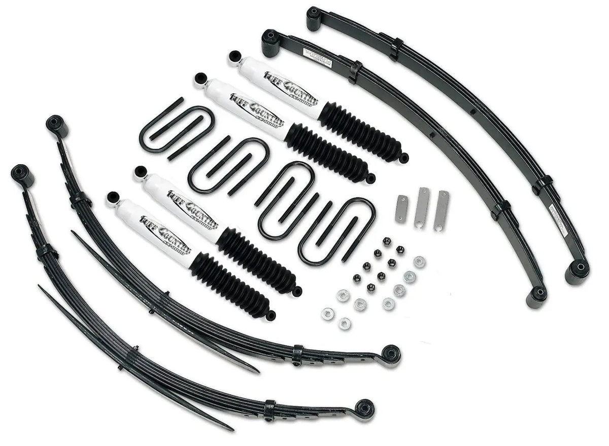 Tuff Country 12713KN 2in Lift Kit HD (with 52in Rear Springs) SX8000 for 1973-1987 GM Blazer 4WD