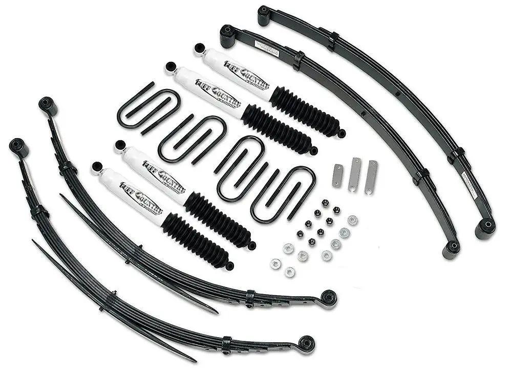 Tuff Country 12721KN 2in Lift Kit (52in Rear Springs) SX8000 for 1973-1987 GM Suburban 3/4 Ton 4WD