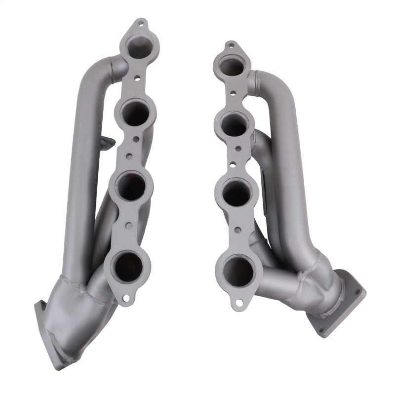 BBK Performance 4006 Shorty Headers 1-3/4 Titanium Ceramic for 2001-2013 Chevrolet, GMC and Cadillac 1500 Trucks and SUVs (6.0L)