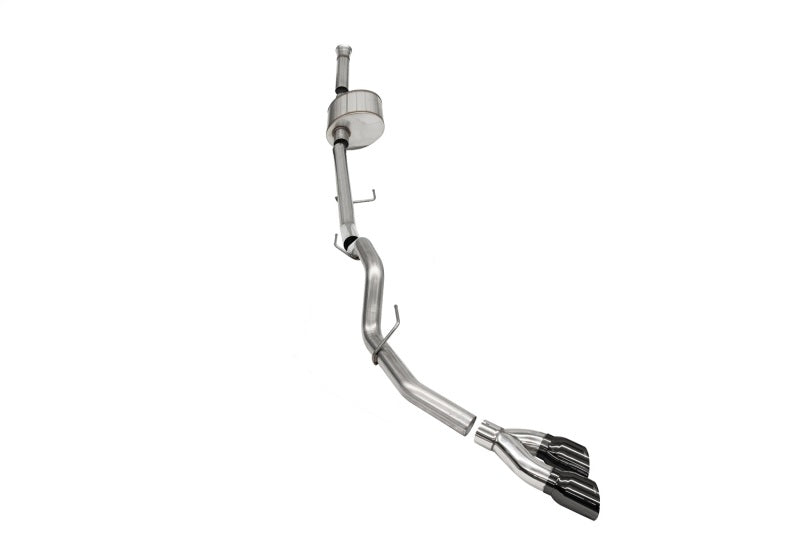 Corsa 2021-2026 Ford F-150 SuperCab/6.5in Bed 5.0L V8 Xtreme Cat-Back Single Side Exit-Black PVD