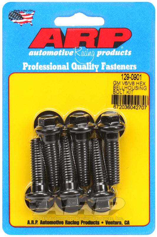 ARP 129-0901 for GM V6/V8 Hex Bellhousing Bolt Kit