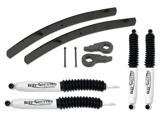Tuff Country 12921 2in Lift Kit No Shocks for 1992-1998 Chevrolet Suburban 2500 8-Lug 4WD