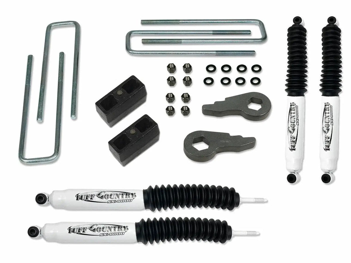 Tuff Country 12926KN 2in Lift Kit (Rear Lift Blocks) SX8000 for 1999-2006 Silverado 1500 4WD