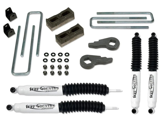 Tuff Country 12934KN 2in Lift Kit (Rear Lift Blocks) SX8000 for 2001-2010 Silverado 2500HD (Non-Pur)