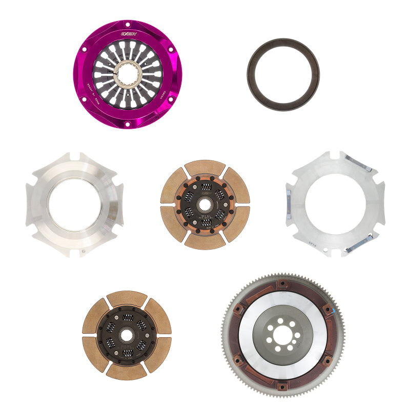 Exedy for 2008-2015 Mitsubishi Lancer Evo GSR Hyper Twin Cerametallic Clutch