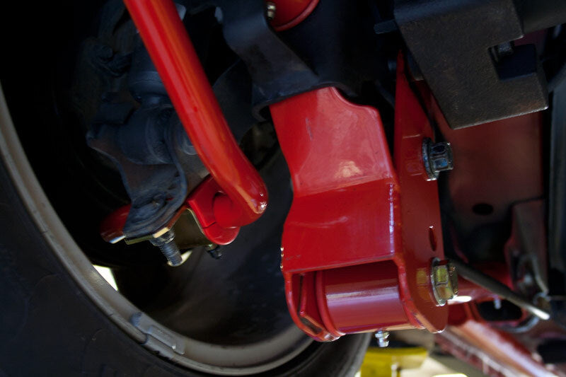 UMI Performance 1013-R Rear Sway Bar 22mm Solid CrMo Red for 2005-2014 Mustang