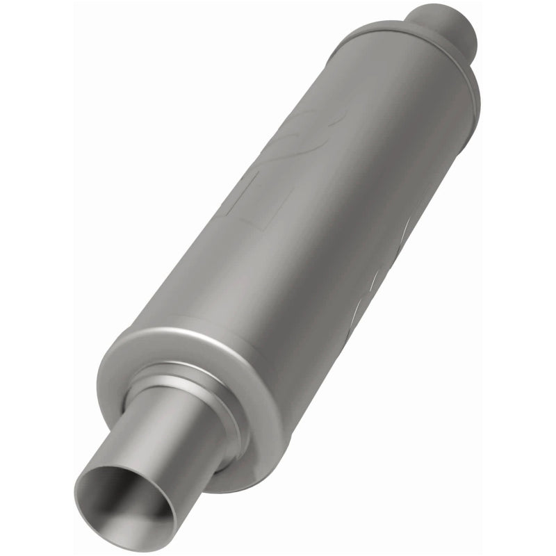 MagnaFlow 12775 Muffler Mag DSL SS 7x7x14 4in Inlet 4in Outlet - #12775