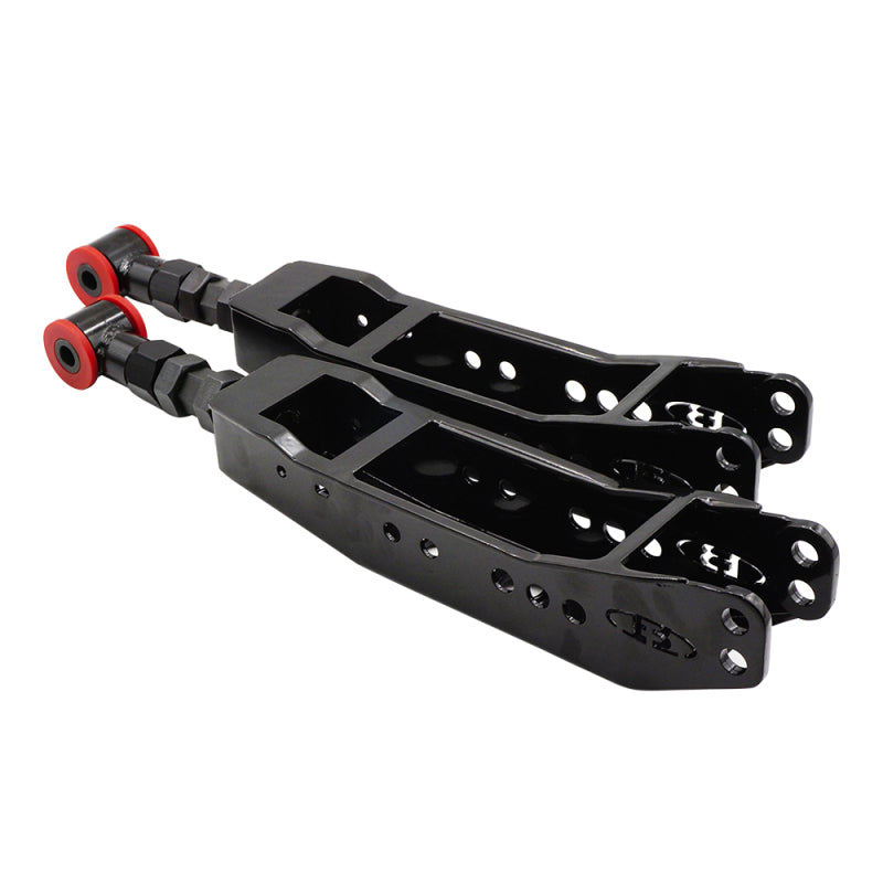 BLOX Racing Rear Lower Control Arms - Black (2013+ Subaru BRZ/Toyota 86 / 2008-2023 Subaru WRX/STI) BXSS-50010-BK