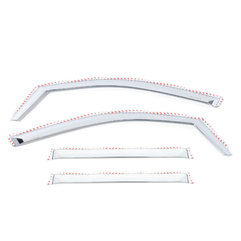 Putco for 2019-2020 Ram 1500 - Crew Cab (Set of 4) Element Chrome Window Visors