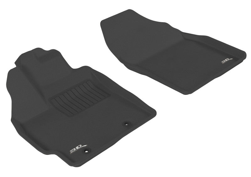 3D MAXpider Kagu Front Floor Mats for 2012-2017 Toyota Prius/Prius V
