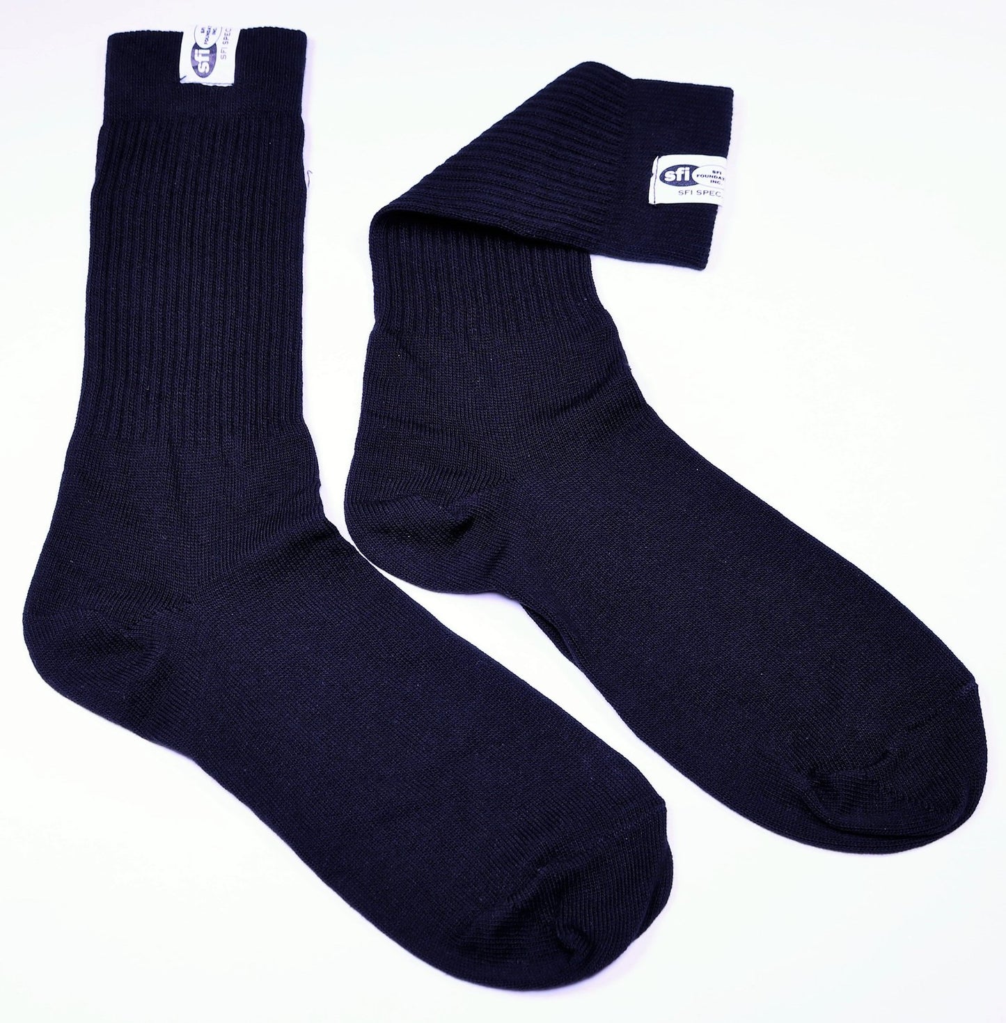 RaceQuip 411995 Black SFI 3.3 Fire Retardant Socks Large 10-11