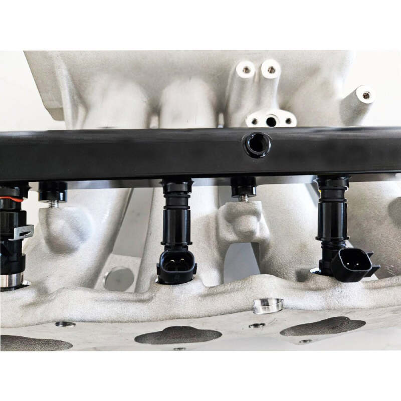 BLOX Racing Honda B-Series Xtreme Aluminum Fuel Rail - Black BXFU-00720-BK