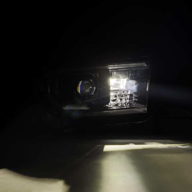 AlphaRex 880828 07-13 Toyota Tundra/08-17 Toyota Sequoia G2 PRO-Series Projector Headlights Alpha-Black