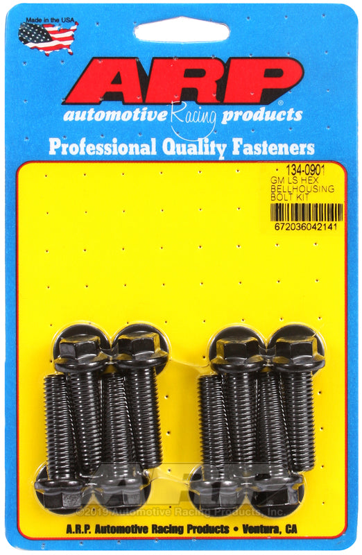 ARP 134-0901 for GM LS Hex Bellhousing Bolt Kit