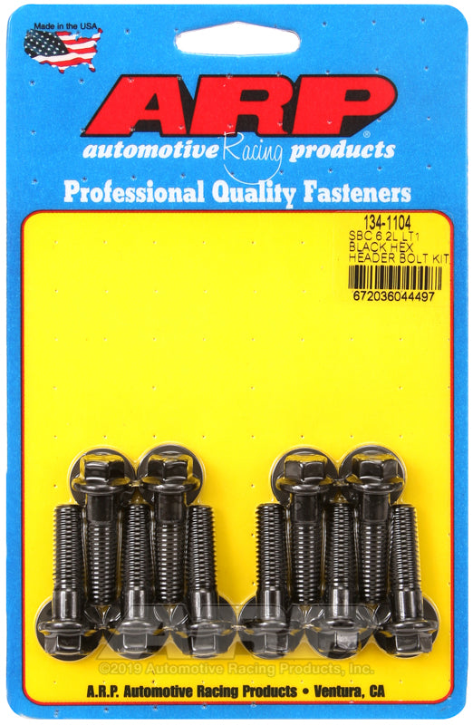 ARP 134-1104 for SBC 6.2L LT1 Hex Header Bolt Kit