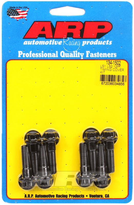 ARP 134-1502 12pt Timing Cover Bolt Kit for Chevy LS1 - LS2