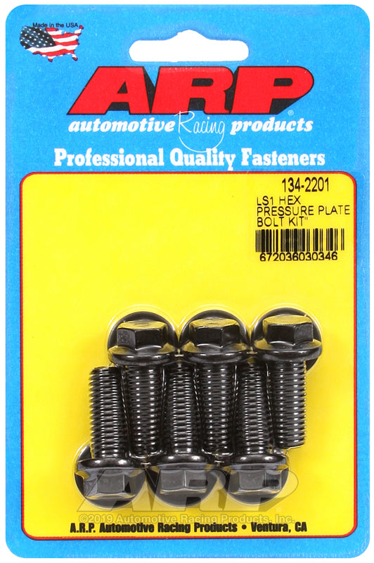 ARP 134-2201 for LS1 Hex Pressure Plate Bolt Kit