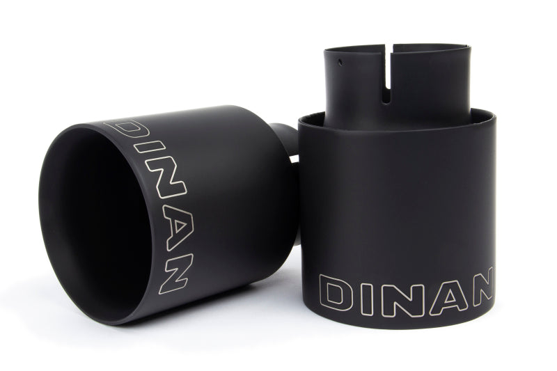 Dinan 17-24 Mini Cooper Clubman/Countryman S (F54/F60) Valved Axleback Exhaust - Black Tips