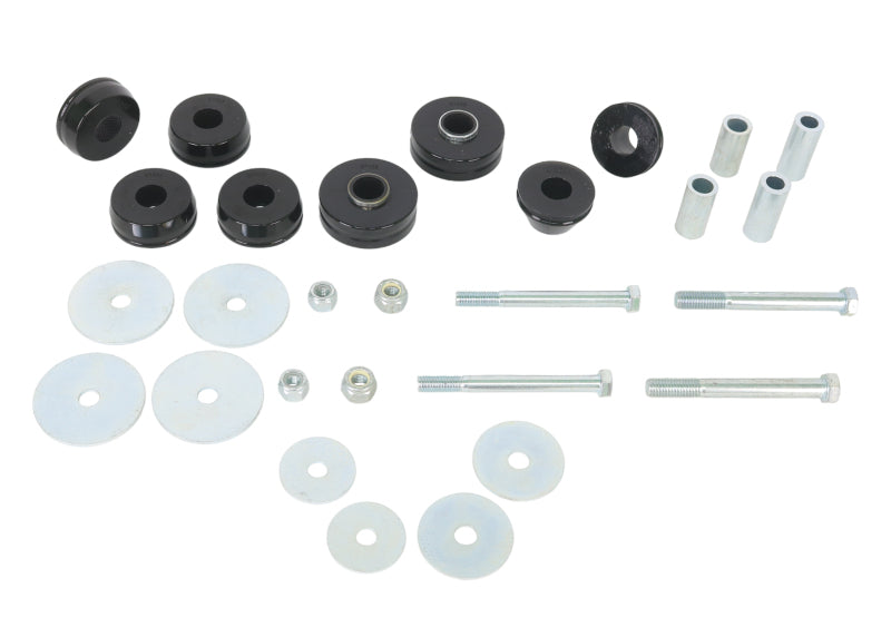 Whiteline W93499 Body Mount Bushing Set for 1963-1966 Chevrolet C10 Pickup