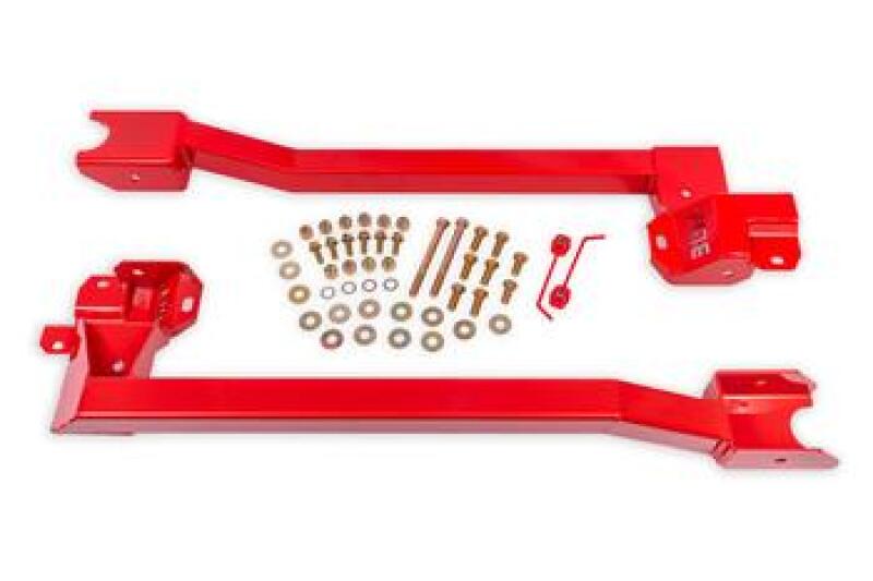 BMR 1974-1981 GM 2nd Gen F-Body Bolt-On Subframe Connectors - Red