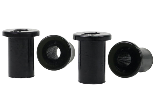 Whiteline W71050 Rear Shackle Bushing Kit for 1983-1999 Mitsubishi Montero, 1987-1989 Dodge Raider