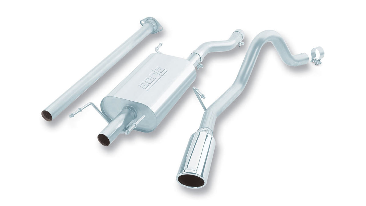 Borla 140140 Cat-Back Exhaust System S-Type for 2005-2012 Toyota Tacoma (4.0L V6)