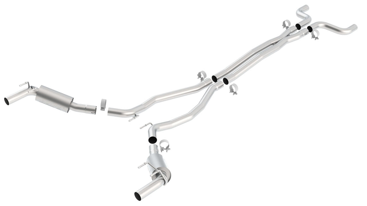 Borla 140330 Cat-Back Exhaust System S-Type for 2010-2013 Chevrolet Camaro SS (6.2L V8)