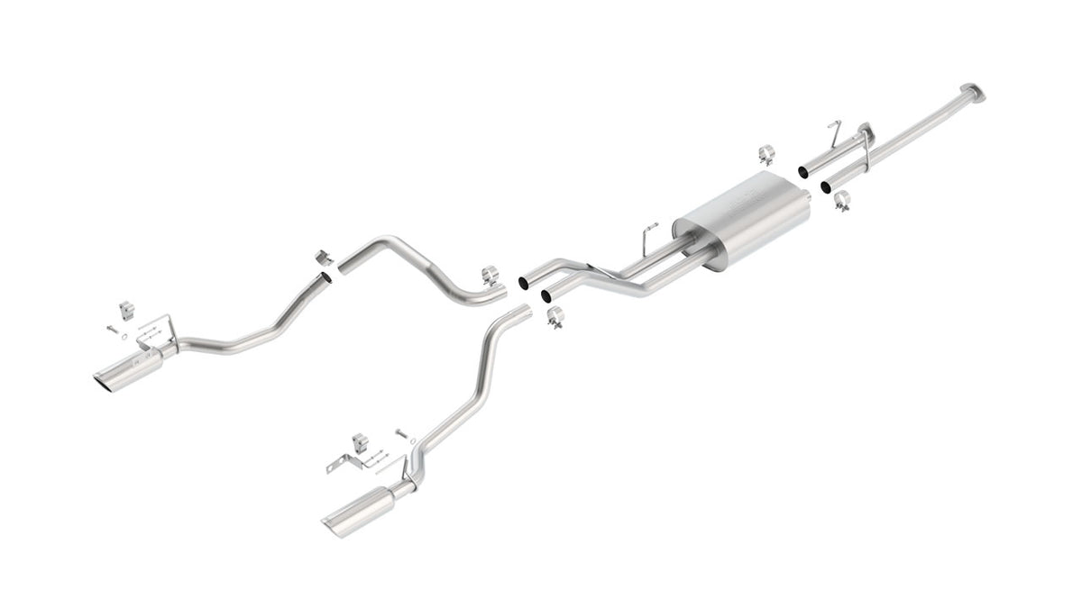 Borla 140333 Cat-Back Exhaust System Touring for 2009-2013 Toyota Tundra