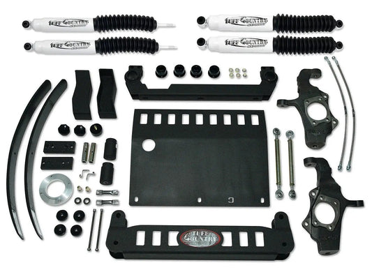 Tuff Country 14045 4in Lift Kit with Knuckles No Shocks for 2004-2012 Chevrolet Colorado GMC Canyon