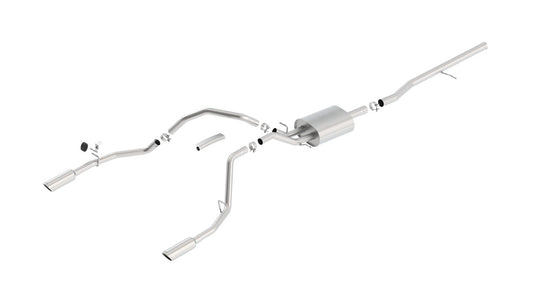 Borla 140535 Cat-Back Exhaust System Touring for 2014-2019 Chevrolet Silverado 1500 / GMC Sierra 1500