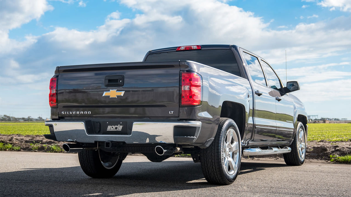Borla 140535 Cat-Back Exhaust System Touring for 2014-2019 Chevrolet Silverado 1500 / GMC Sierra 1500