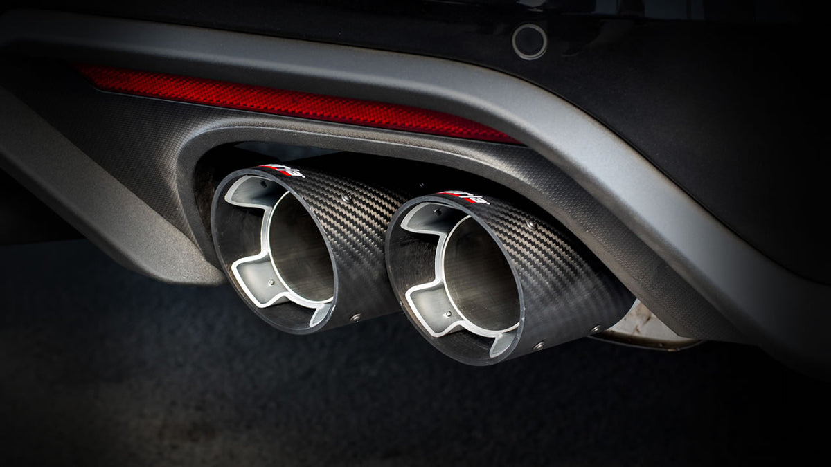 Borla 140743CF Cat-Back Exhaust System ATAK with Carbon Fiber Tips for 2018-2023 Ford Mustang GT (5.0L)