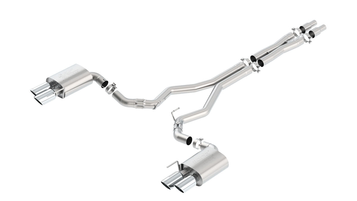 Borla 140746 Cat-Back Exhaust System ATAK for 2018-2023 Ford Mustang GT (5.0L)