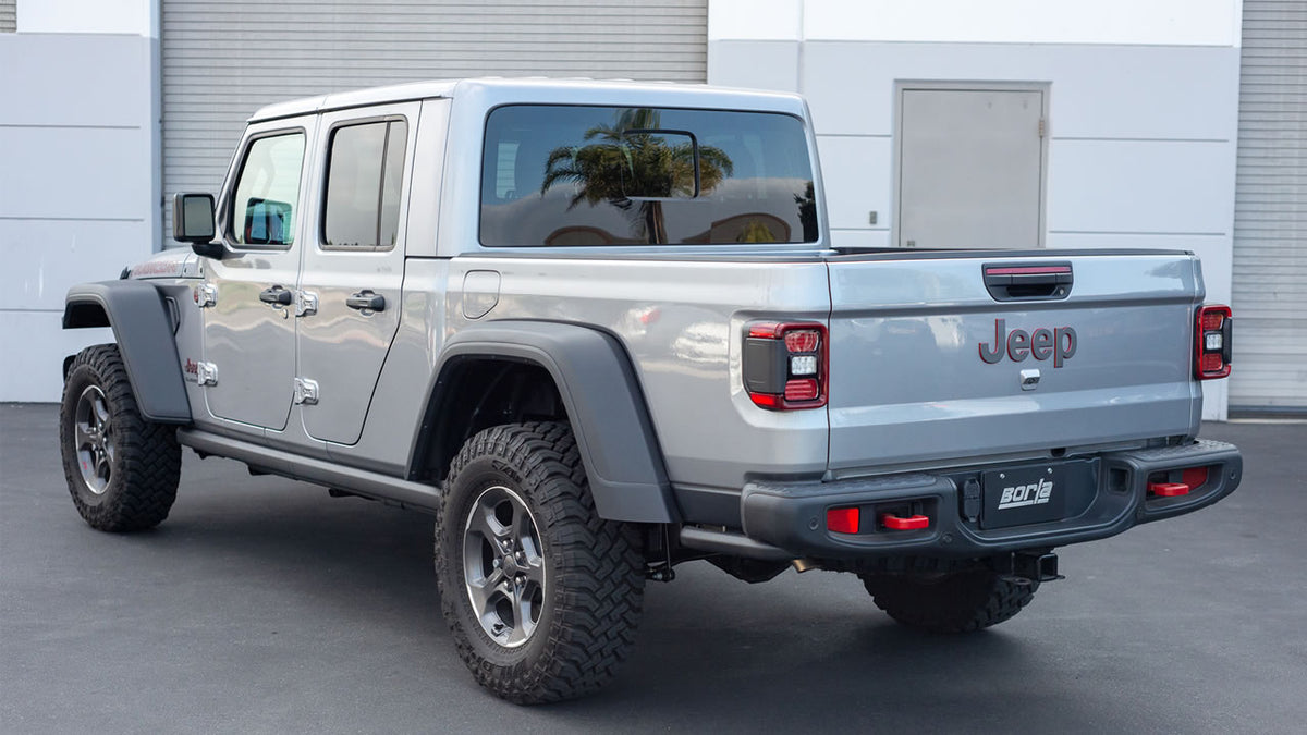 Borla 140810 Cat-Back Exhaust System ATAK for 2020-2026 Jeep Gladiator (3.6L V6)