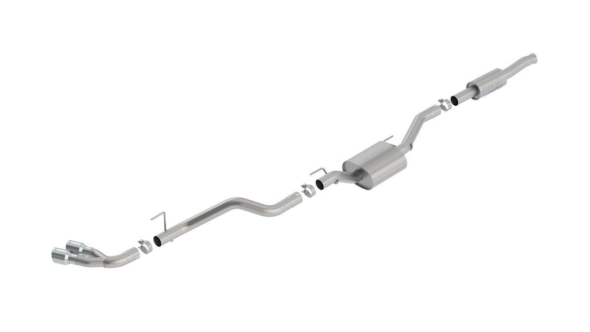 Borla 140813 Cat-Back Exhaust System ATAK for 2020-2026 Jeep Gladiator (3.6L V6)