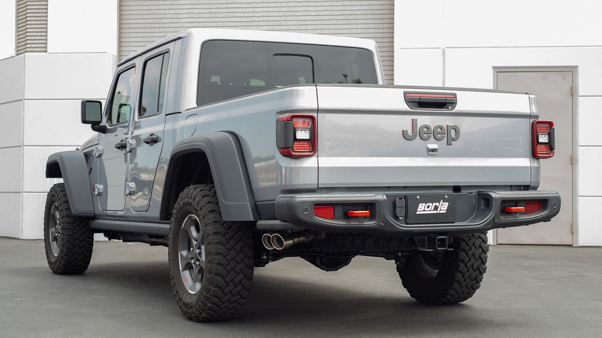 Borla 140813 Cat-Back Exhaust System ATAK for 2020-2026 Jeep Gladiator (3.6L V6)