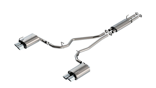 Borla 140820 Cat-Back Exhaust System S-Type for 2020-2026 Ford Explorer ST / Lincoln Aviator (3.0L V6)