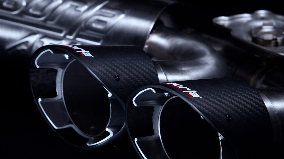 Borla 140841CF Cat-Back Exhaust System ATAK with Carbon Fiber Tips for 2020-2026 Chevrolet Corvette Stingray (6.2L V8)