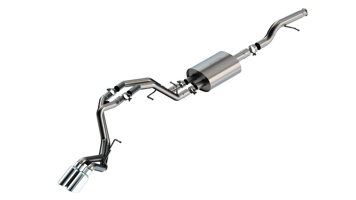 Borla 140855 Cat-Back Exhaust System S-Type for 2021-2026 Chevrolet Tahoe (LS, LT, RST, Z71) / GMC Yukon (SLE, SLT, AT) (5.3L V8)