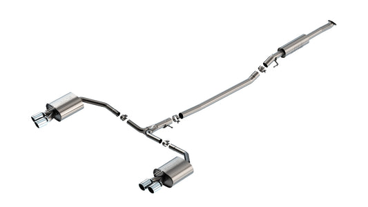 Borla 140891 Cat-Back Exhaust System S-Type for 2021-2024 Kia K5 GT (2.5L I4)