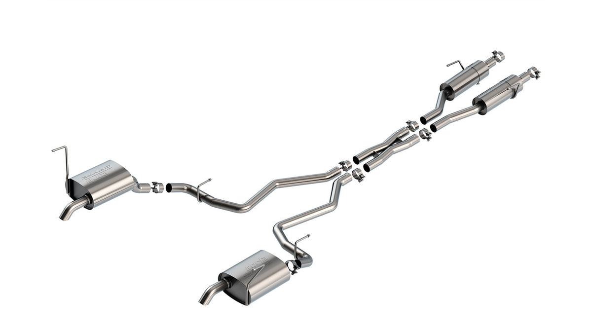 Borla 140906 Cat-Back Exhaust System S-Type for 2021-2026 Jeep Grand Cherokee L