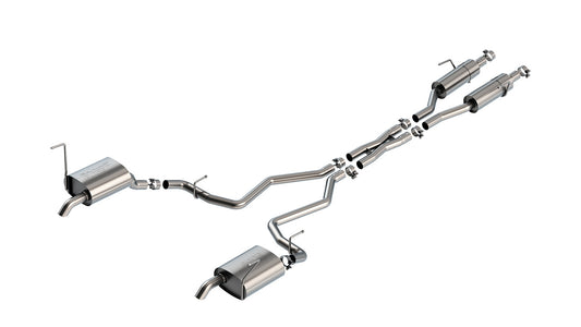 Borla 140906 Cat-Back Exhaust System S-Type for 2021-2026 Jeep Grand Cherokee L