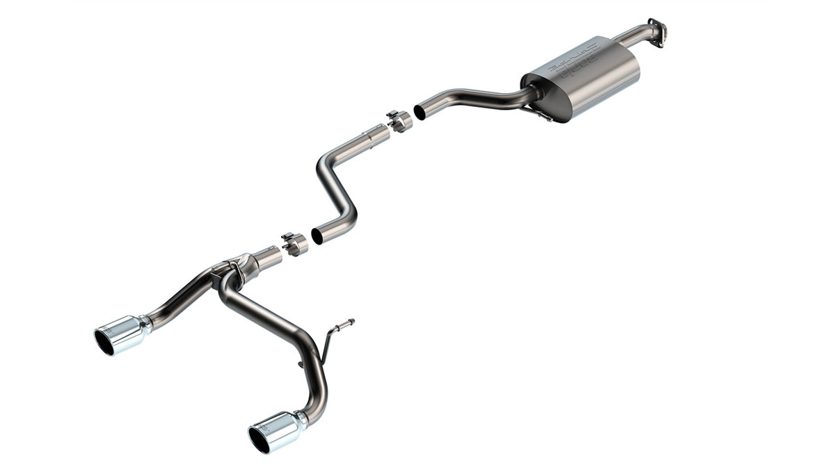Borla 140923 Cat-Back Exhaust System S-Type for 2018-2025 Suzuki Jimny (1.4L)
