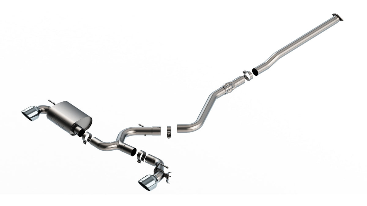Borla 140926 Cat-Back Exhaust System for 2022-2023 Hyundai Kona N (2.0L I4)