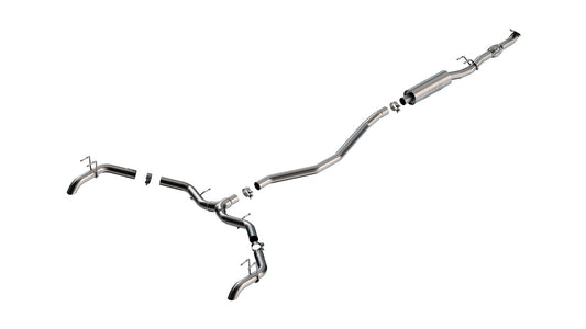 Borla 140928 Cat-Back Exhaust System S-Type for 2022-2024 Honda Civic EX (1.5L I4)