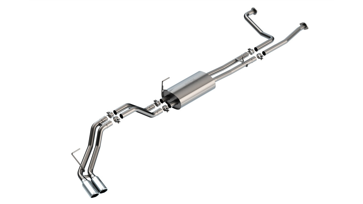 Borla 140946 Cat-Back Exhaust System S-Type for 2016-2024 Nissan Titan XD