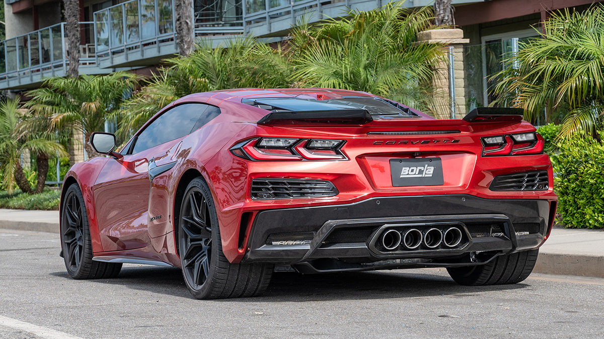 Borla 140957 Cat-Back Exhaust System ATAK for 2023-2026 Chevrolet Corvette Z06 (5.5L V8)
