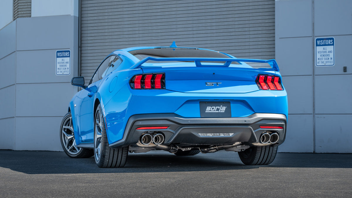 Borla 140963 Cat-Back Exhaust System ATAK for 2024-2026 Ford Mustang GT (5.0L V8, with Active Exhaust)